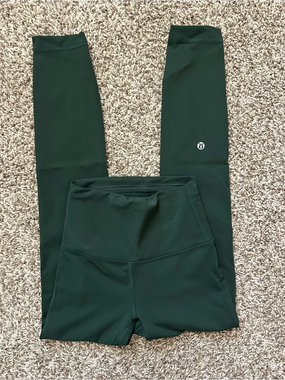 lululemon athletica Deep Forest Green High-Rise Leggings